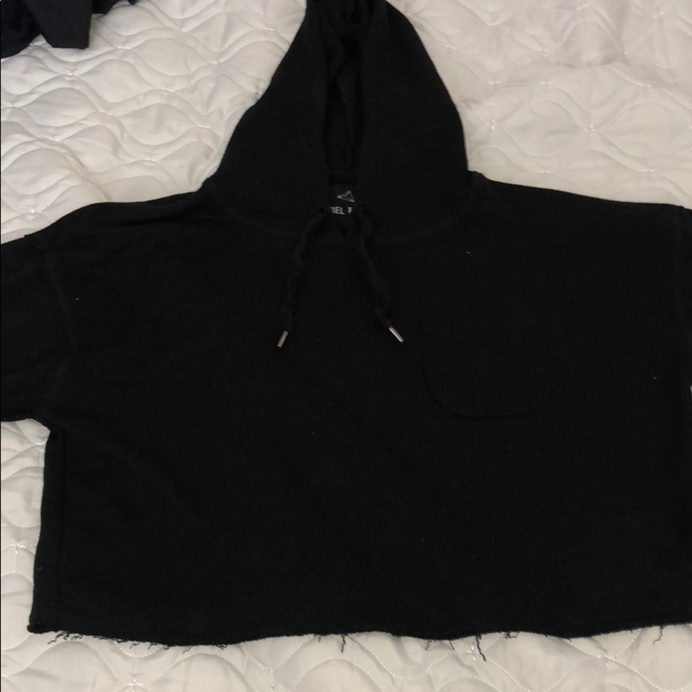 rebel rogue crop top sweater